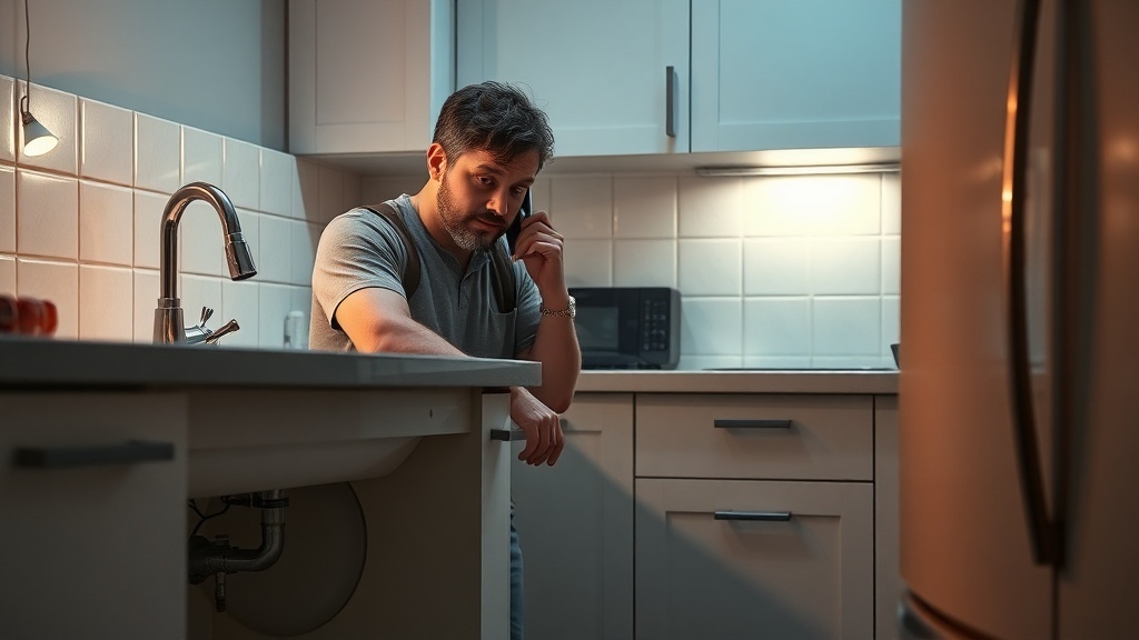 מה עושים עד שהאינסטלטור מגיע?